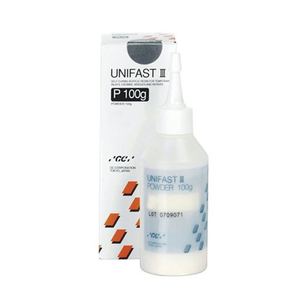 UNIFAST III A1 POLVO – Resina acrílica autopolimerizable GC 35g
