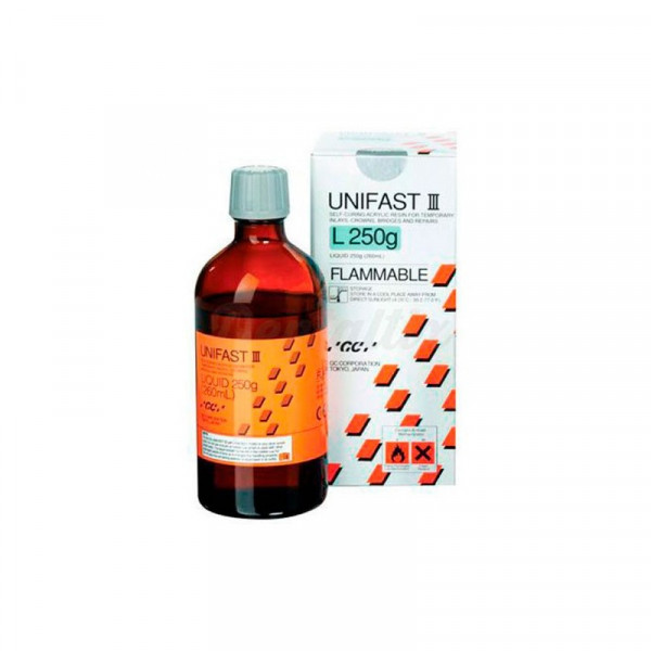 UNIFAST III LIQUIDO – Resina acrílica autopolimerizável – GC