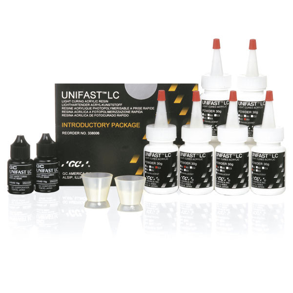 UNIFAST LC KIT INTRO – Kit resina acrilica fotopolimerizzabile GC