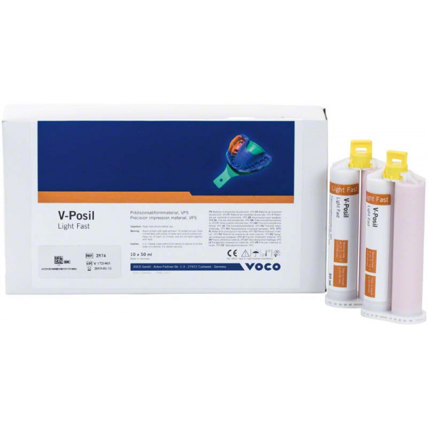 V-posil light fast 10x50 ml 2574 (VOCO) – Silicone per addizione fluido