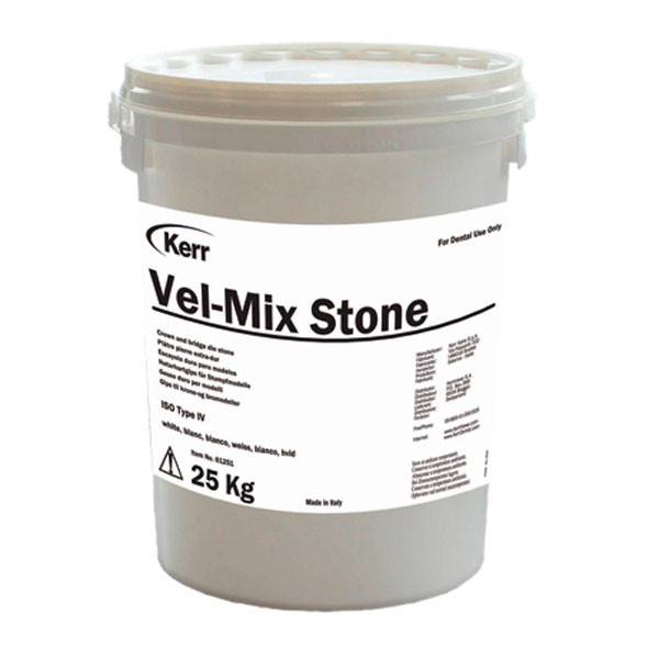 VELMIX ESCAYOLA BLANCO – Gesso tipo IV de alta resistência 25Kg Kerr