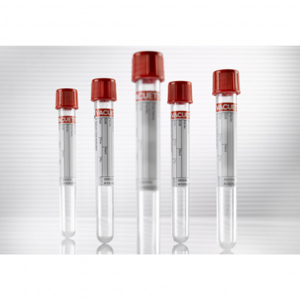 VENOJECT SILICONATO ROJO – Tubo extracción sangre 5ml 50U