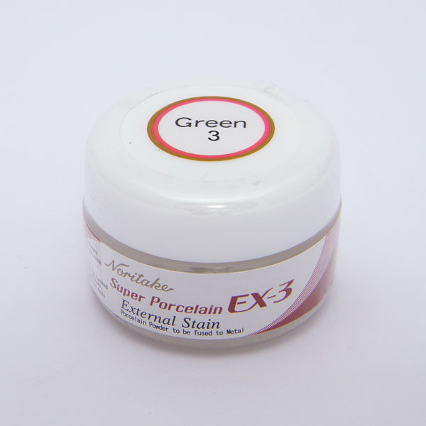 VERDE3 EX3 – Maquillaje externo para cerámica Noritake EX-3 (3g)