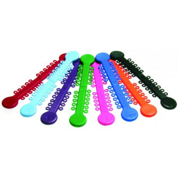 VERSA-TIE LIGADURAS AZUL CLARO – Ligatures élastiques, G&H Orthodontics