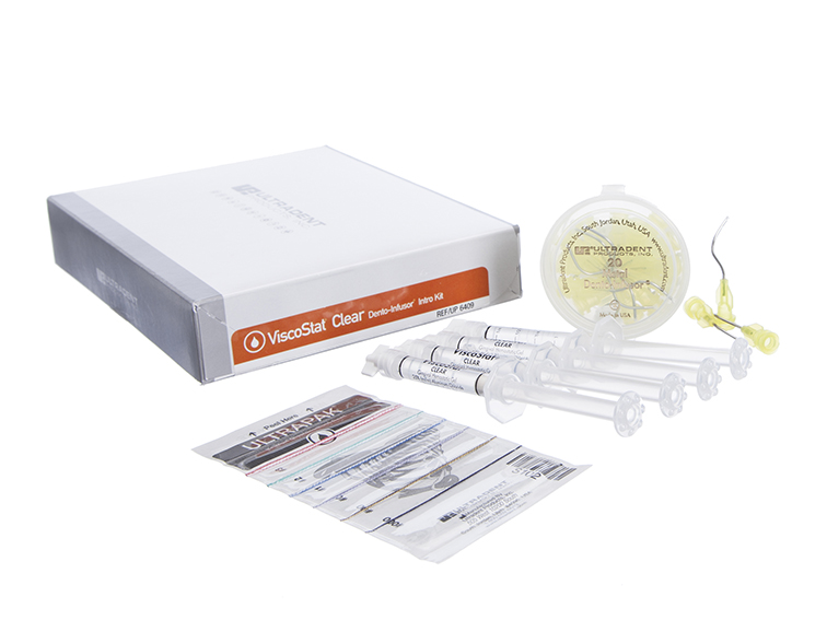 VISCOSTAT CLEAR Kit – Gel hemostático, Ultradent, 4x1.2ml