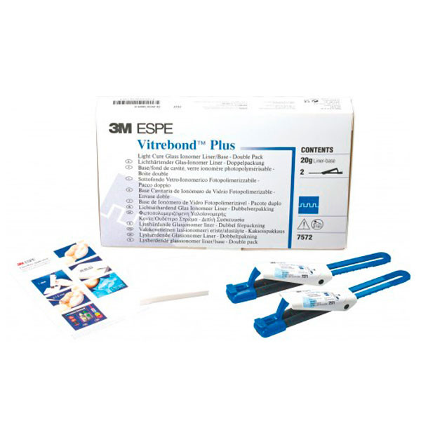Vitrebond Plus Clicker – Fényre kötő üvegionomer cement