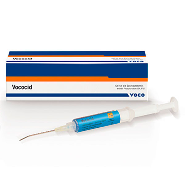 Vococid ácido grabador – Gel acide phosphorique 35%, seringue de 5ml