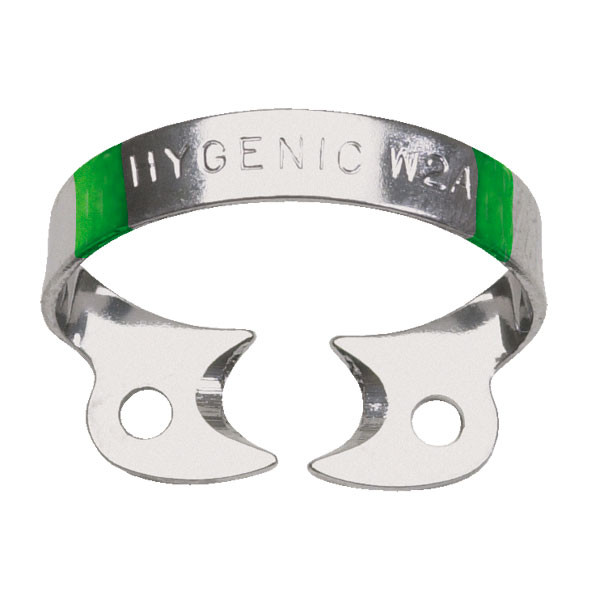 W2A CLAMP SIN ALA – Grapa de aislamiento para premolares HYGENIC