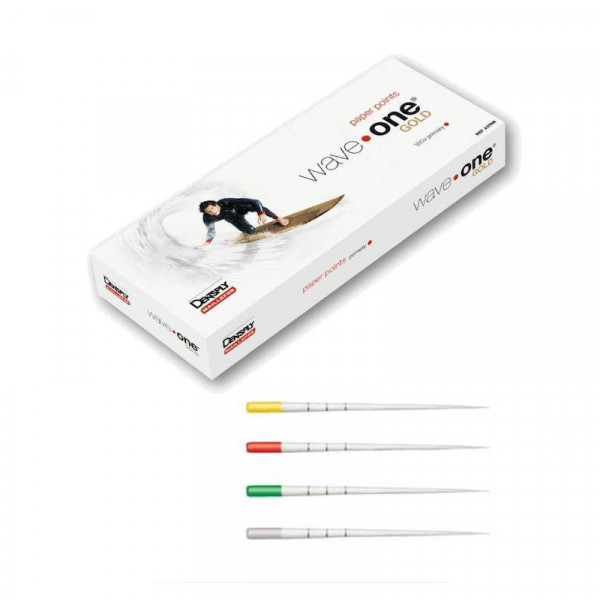 WAVE ONE GOLD PUNTAS PAPEL PRIMARY 180uds. – Pointes papier endodontie
