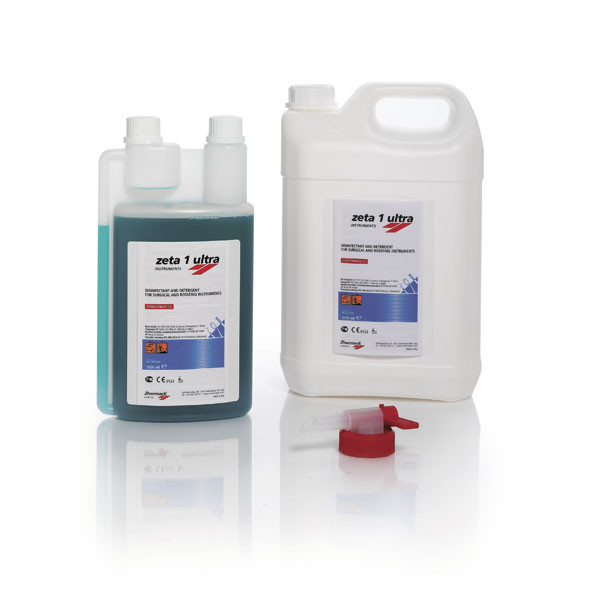 Z1 ULTRA DESINF.INSTRUMENT. 1L – Desinfetante e detergente concentrado Zhermack