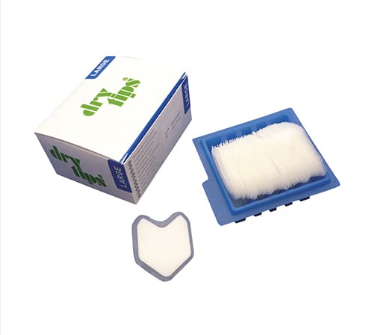 DRY TIPS BLANCOS GRANDE – Tampons absorbants pour le contrôle de la salive parotidienne
