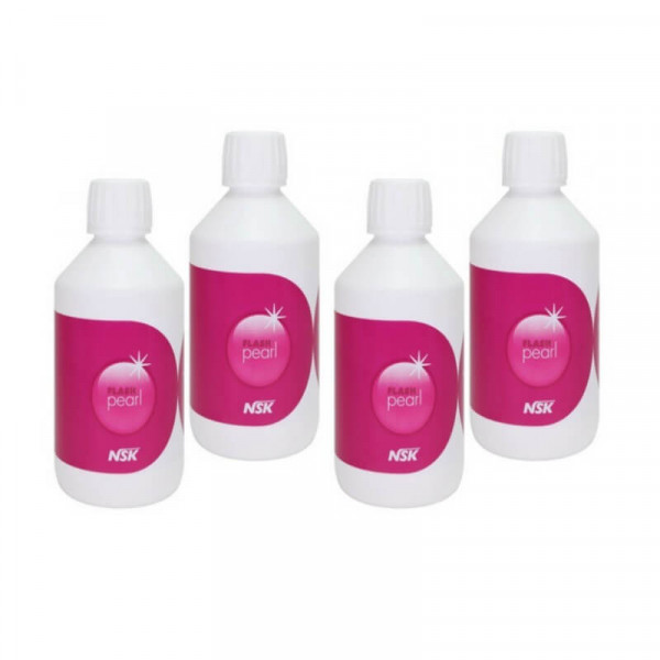 FLASH PEARL – Polvere di pulizia al calcio per aeropulitore NSK 4x300g