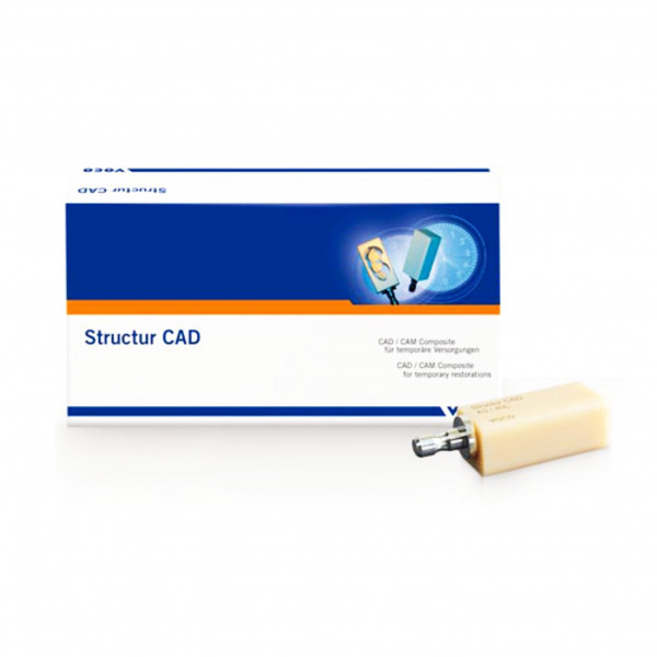 STRUCTUR CAD-BLOCK – Blocchetti in composito per provvisori a lungo termine A1 Voco No. 40L 5 pz.