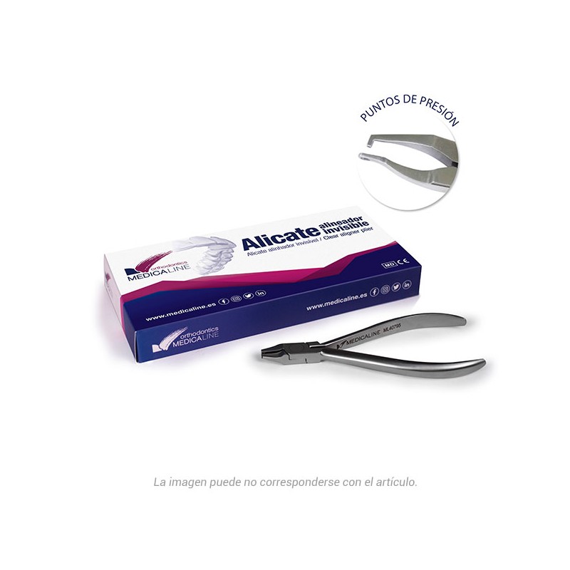 ALICATE CLEAR ALIGNER PUNTOS DE PRESION (MEDICALINE) – Fogszabályozó fogó