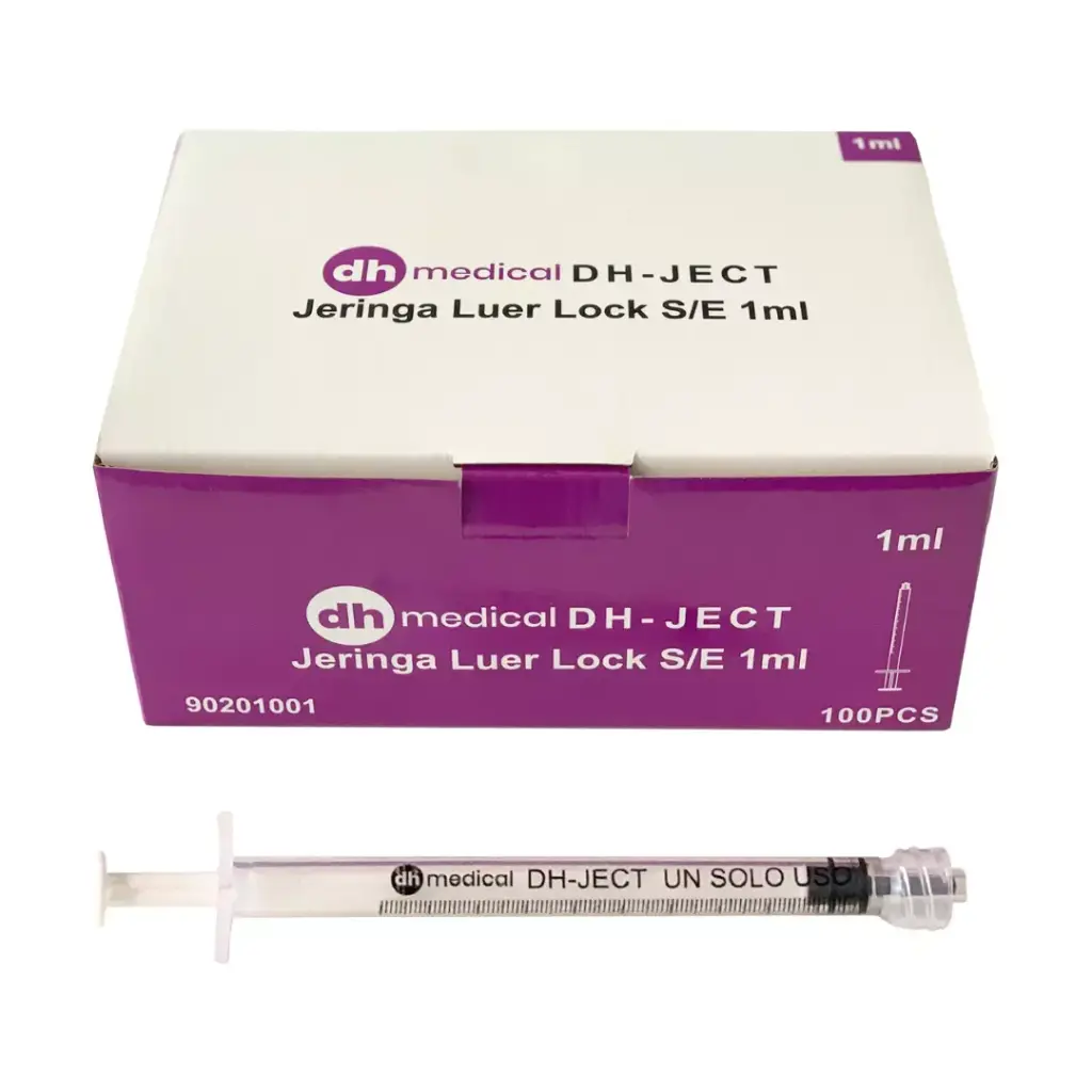 Seringue 1ml Luer Lock DH-ject – Seringue stérile de haute précision