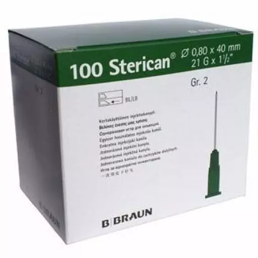 Sterican B/BRAUN – Ago ipodermico 21G 0,80 x 40 mm