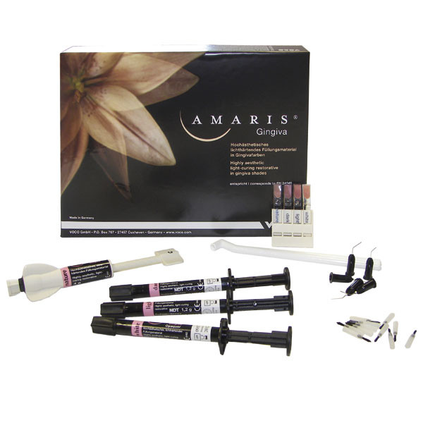 Kit Amaris Gingiva – Sistema de compósito estético em tons de gengiva VOCO