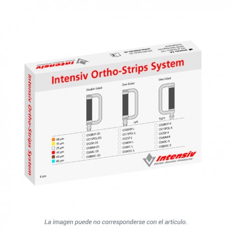 OSSET02/6 ORTHOSTRIP SYSTEM – Set de limas diamantadas interproximales Intensiv
