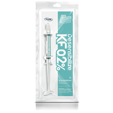 DESENSIBILIZE KF 0,2% – Gel désensibilisant reminéralisant FGM 2,5g