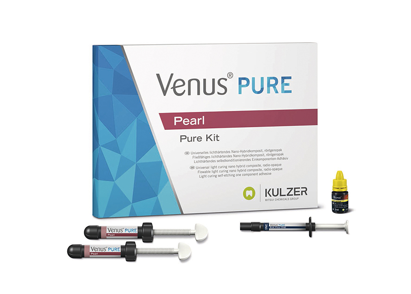 Venus Pearl Pure Kit – Composite nanohíbrido, Kulzer, Kit jeringas