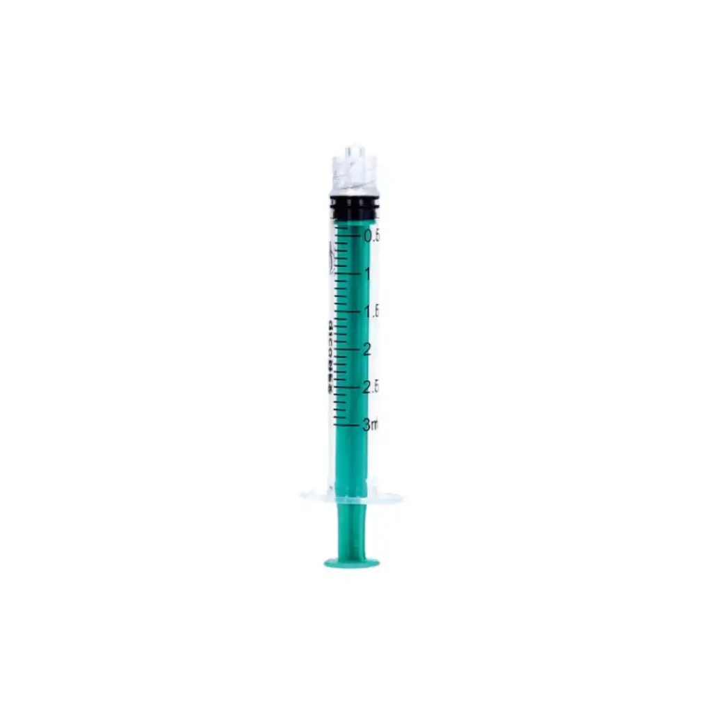 Fecskendő 3 ml Luer Lock – 3 részes steril fecskendő (100db)