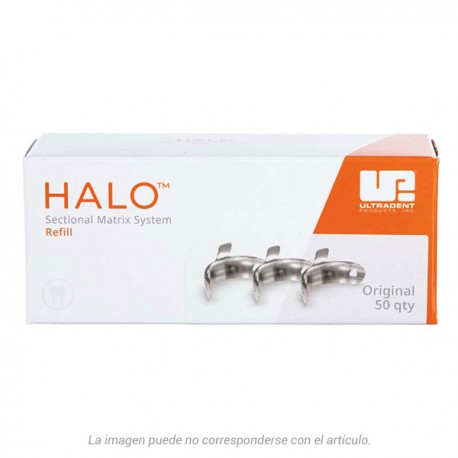 HALO ORIGINAL MATRIX BAND 4.5MM – Matrices acero ULTRADENT 50u