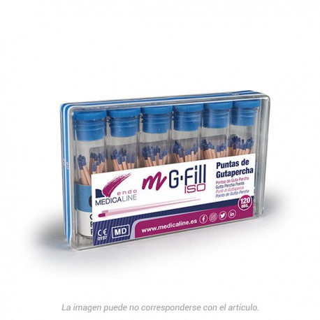 M-G-FILL GUTAPERCHA PTA. – Punte in guttaperca ISO N.20 MEDICALINE 120pz