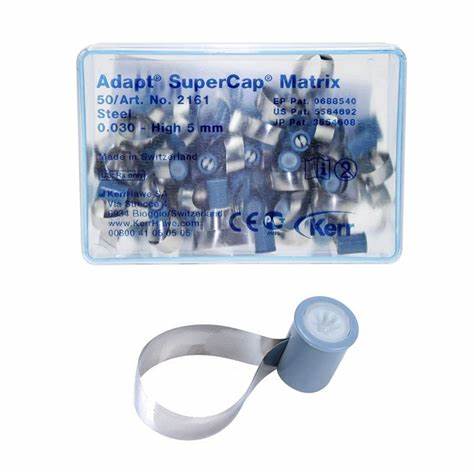 Matrices Metal Adapt. Supercap – Matrici metalliche settore posteriore KERR 50pz