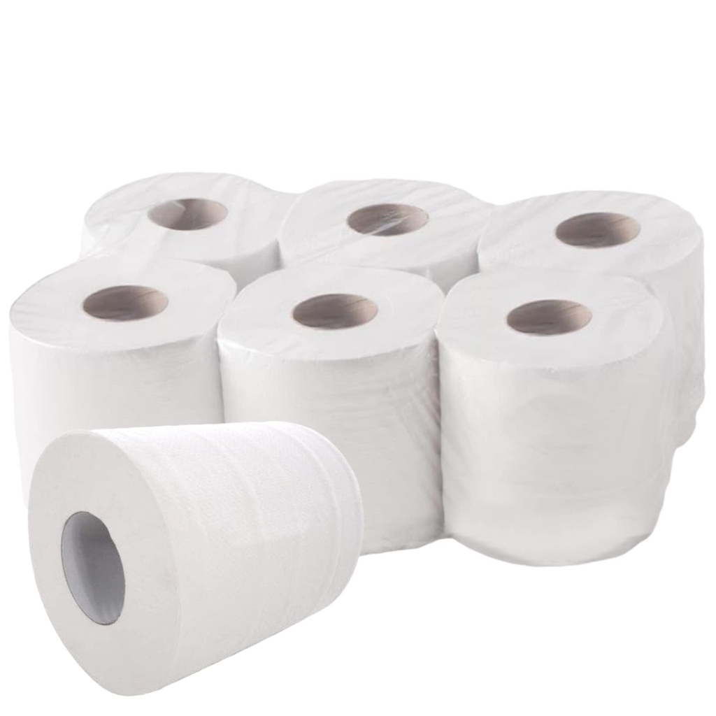 PAPEL CHEMINE EXTRA 0.8KG GOFRADO – Papel secagem industrial, 2 camadas, 6 unidades
