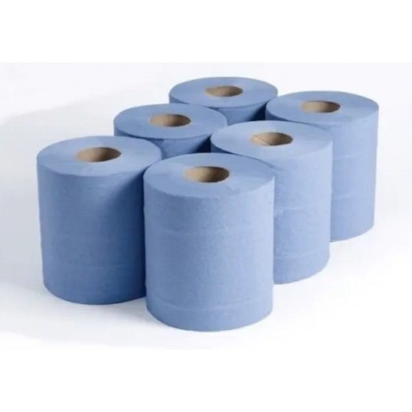 PAPEL CHEMINE EXTRA 0.8KG LAMINADO AZUL – Bobina de papel de secagem