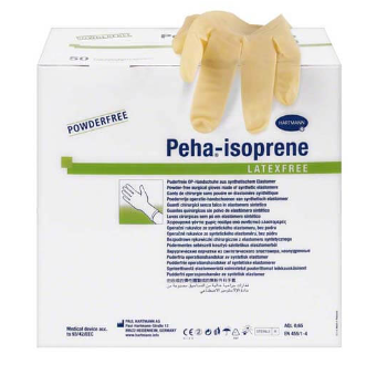 GUANTES PEHA-ISOPRENE LATEX LIBRE – Gants chirurgicaux synthétiques HARTMANN