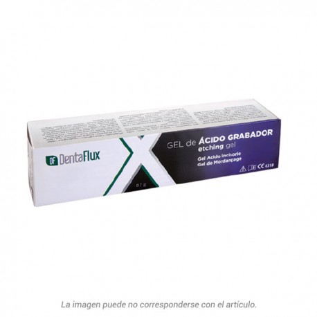 DENTAFLUX GEL ACIDO JUMBO VERDE – Condicionador 37% formato económico (60ml + acc.)