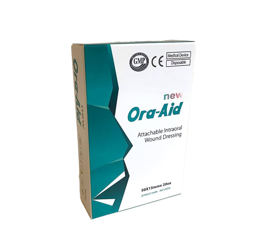 ORA-AID Pansement protecteur – Pansement adhésif muqueux 50x15mm