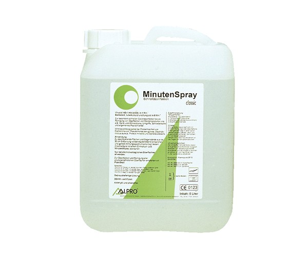 MINUTEN-DESINFECCION – Désinfectant rapide pour surfaces, ALPRO, 5L