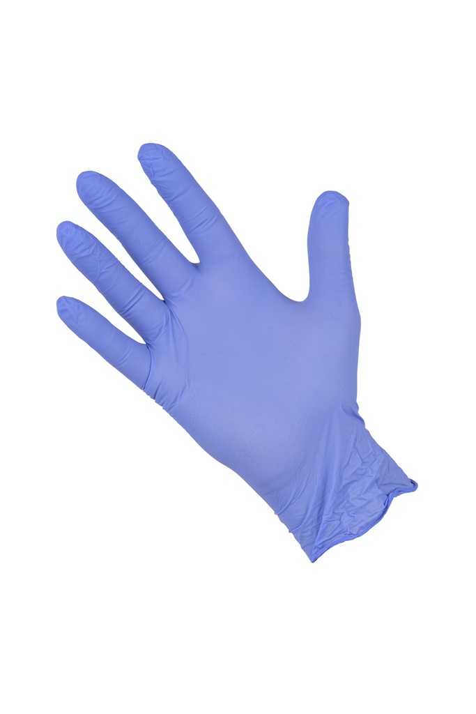 GUANTES SUPREME DE NITRILO VIOLETA – Guantes nitrilo sin polvo 3,5g LUNA