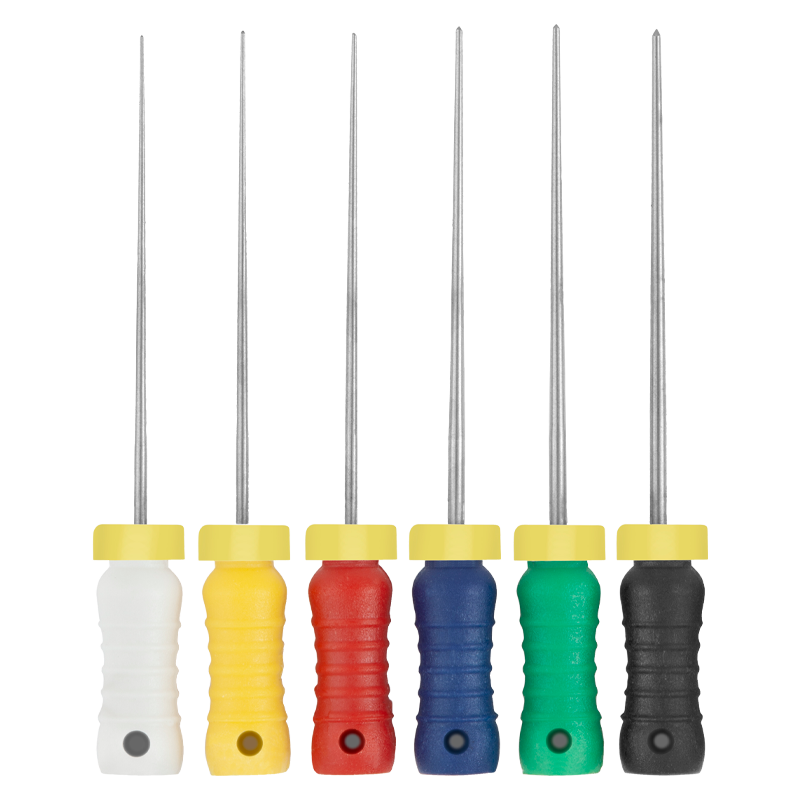 ESPACIADOR / CONDENSADOR – Instrumental endodóntico punta 25mm (6 uds)