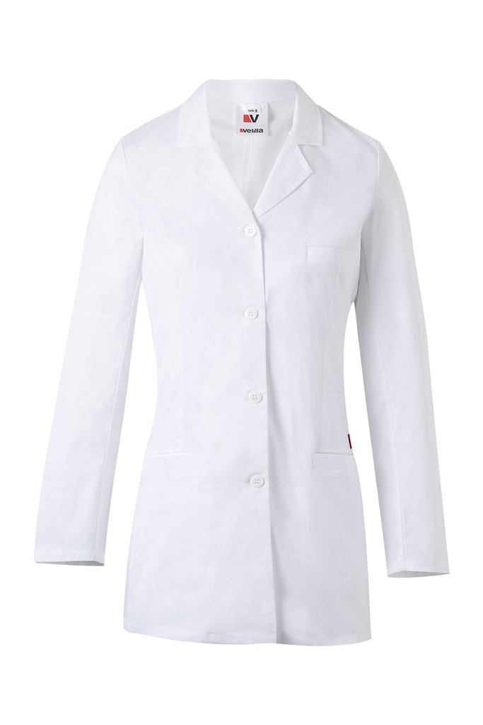 BATA STRETCH CORTA MUJER 539009S – Blouse médicale femme cintrée VELILLA