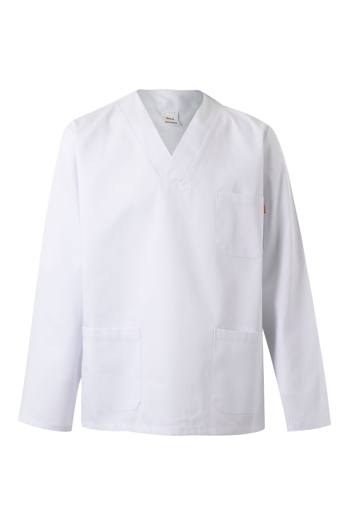 CAMISOLA PIJAMA ML 588 – Casaco sanitário manga comprida VELILLA