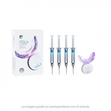 POLA LIGHT 6% HP KIT 4 JER. – Sistema blanqueamiento dental LED