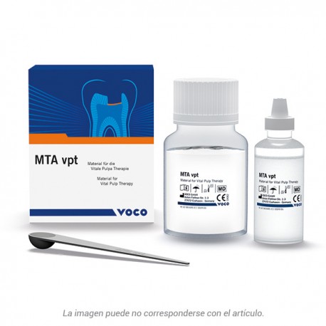 MTA VPT KIT POLVO/LIQUIDO 10ml. 1645 – Cemento biocompatible para protección pulpar, VOCO