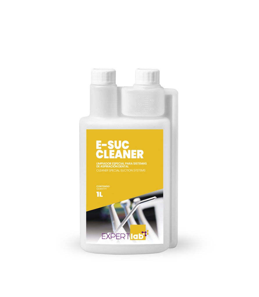 DESINFECCION Y LIPIEZA DE SISTEMAS DE ASPIRACION E-SUC CLEANER – Concentrato 1L