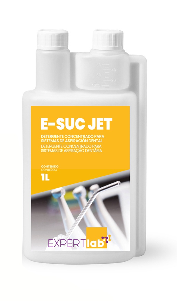 E-SUC JET 1L – Limpador desinfetante para aspiração EXPERT LAB