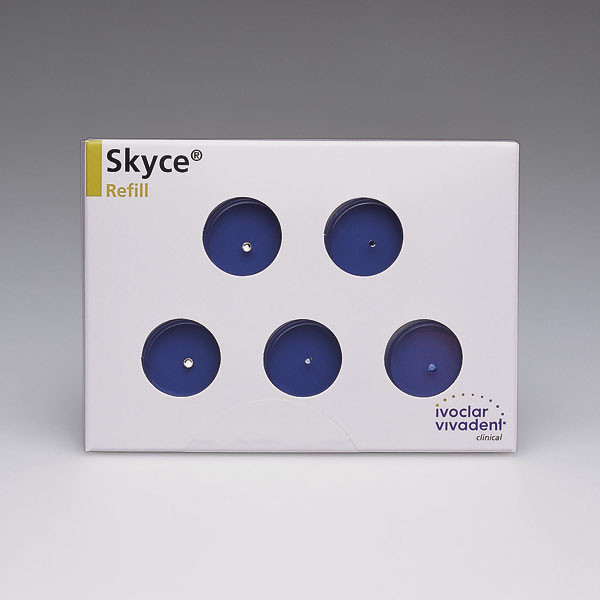SKYCE CRISTAL REPOS. – Fazettázott fogékszer IVOCLAR 5 db.