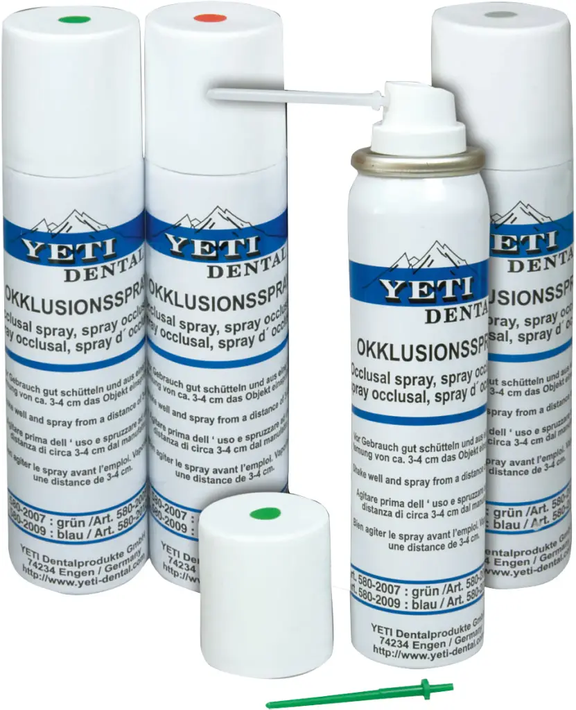 580-2007 – Spray d'occlusion vert YETI couche fine
