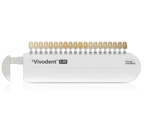 SR Vivodent S PE – Guia de cores para dentes artificiais IVOCLAR