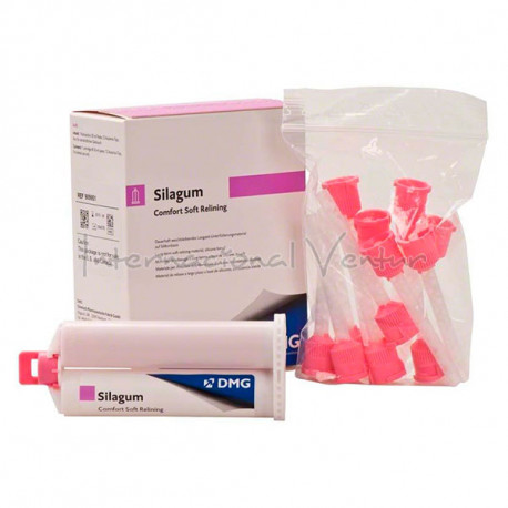 SILAGUM COMFORT REBASE – Material de rebasamento macio VPS DMG 50ml