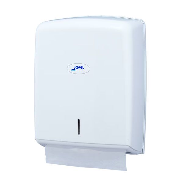 DISPENSADOR TOALLAS Z ABS BLANCO