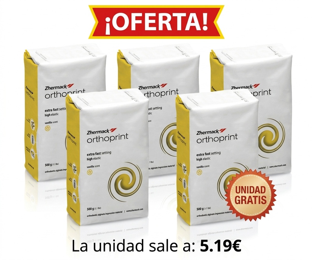  Pack Orthoprint 5 bolsas 500 g. (4+1gratis)