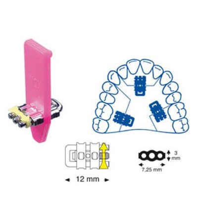 TORNILLO MICRO MONOLATERAL CON GUIA RECTA EN U (10UDS)