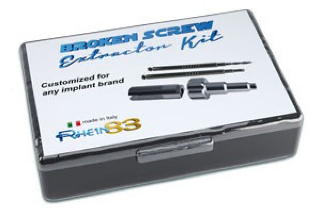 KIT EXTRACTOR TORNILLOS ROTOS – Kit estrazione viti Rhein-83
